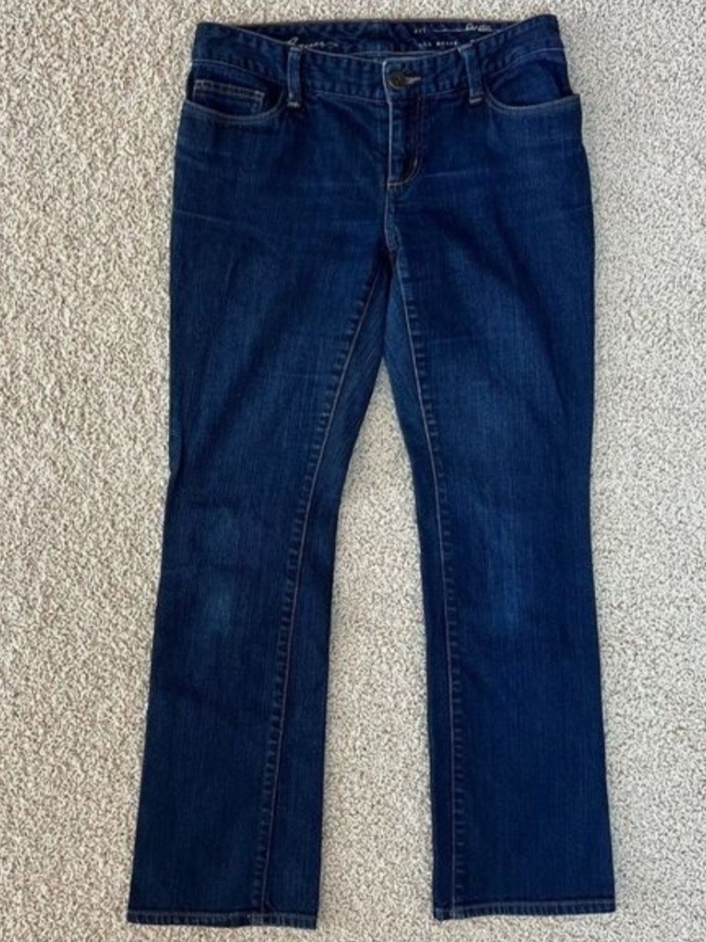 Eddie Bauer Barely Boot Jeans Mid Rise Classic Fit